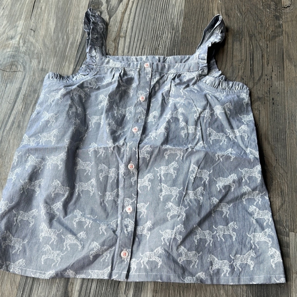 Gymboree Girls Zebra Shirt